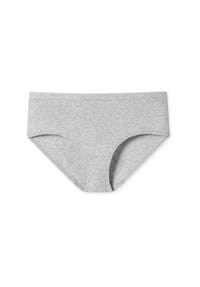 SCHIESSER - Pure Rib Slip, meliert, für Damen - 100 WEISS