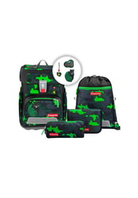 Step by Step® Cloud - Cloud - Schulranzen Set 5tlg. (Police Truck Charly) - Bagger Rocco