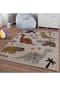SMART KIDS Kinderteppich T-Rex & Friends - Moderner Spielteppich mit Konturenschnitt Bild 9