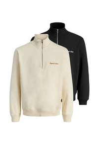 JACK & JONES - Sweattroyer 2er Pack Norrebro - Antique white