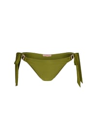 MODA MINX - Bikinihose Amour Tie Side Brazilian mit stilvollem Steinbesatz - Barbie Pink