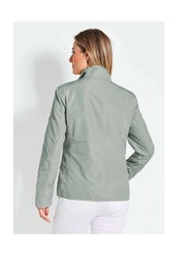 GOLDNER - Kurzgröße:  Sportive Übergangsjacke mit Stehkragen - jeansblau