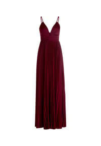 Vera Mont - Chiffonkleid mit V-Ausschnitt - Cloudy Sky