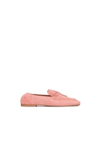 Kazar - Rosa Halbschuhe aus Wildleder mit Gummi an der Ferse - Rosa
