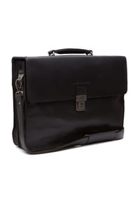 The Chesterfield Brand - Aktentasche Leder 41 cm Laptopfach - black