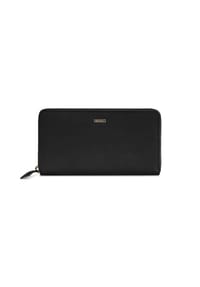 REDOLZ Leather Essentials - Leather Essentials Geldbörse Leder 19 cm - black