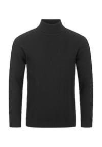 INDICODE - Strickpullover Saini - Black