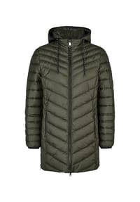 BARBARA LEBEK - Steppjacke Damen mit abnehmbarer Kapuze - 305 TAUPE