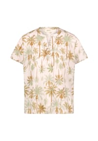 CARTOON - Shirtbluse, V-Ausschnitt, für Damen - 1858 NATURE/GREEN