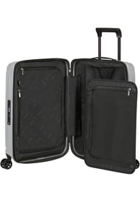 Samsonite Nuon 4-Doppelrollen Trolley „Nuon“, Kreuzspanngurte, Reißverschlussfach, TSA-Schloss, uni, 38l, 55cm Bild 8