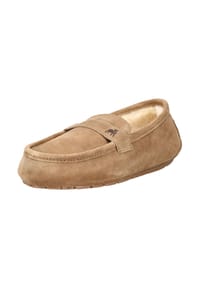 Shepherd's - Veloursleder Hausschuhe - Chestnut