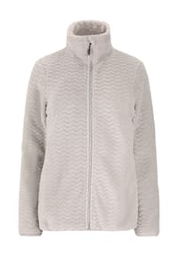 WHISTLER - Fleecejacke Matra mit stilvollem Muster und kuscheligem Tragegefühl - 1001 Black