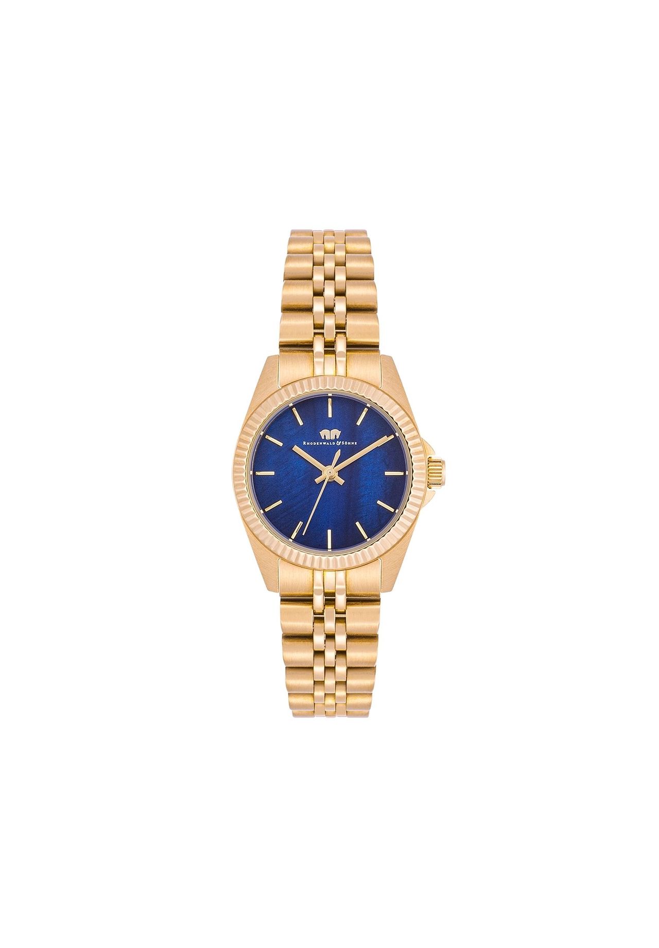 RHODENWALD & SÖHNE Damen Armband-Uhr Cassina gelbgold Edelstahl  