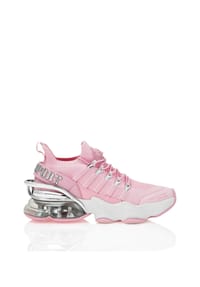 PLEIN SPORT - Runner Sneaker TIGER - black/yellowfluo
