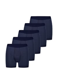 ESGE - Retro Short / Pant 5er Pack - Feinripp Ringel - Marine