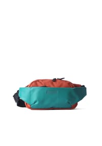 7clouds® - Hüfttasche Hent 7.1 - black-mud green