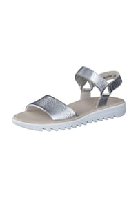 paul green - Leder Sandalen - Metallic Silver