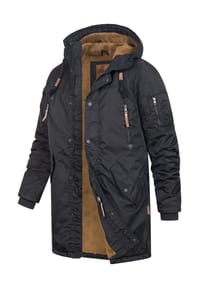 INDICODE - Parka Bardsley - Black