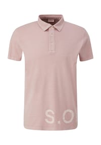 s.Oliver - Poloshirt, Baumwolle, für Herren - 4163 LILAC/PINK