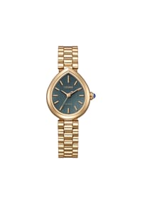 CITIZEN® ELEGANCE - Damen Armbanduhr "EM1203-57X" - GRÜN