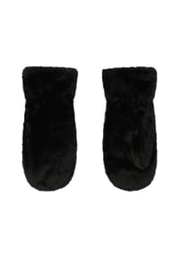 MANGUUN - Fäustlinge, Kunstfell, für Damen - 0  BLACK
