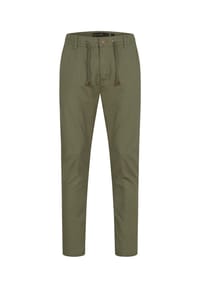 INDICODE - Leinenhose Veneto - Army