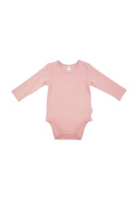maximo® - BABY-Body, langer Arm, Jersey Schulterverschluß - dogwood