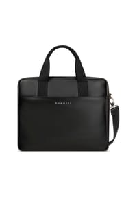 bugatti Valencia - Valencia Aktentasche Leder 37 cm Laptopfach - black