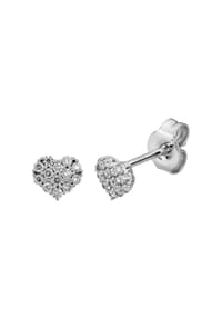 LYOMI - Ohrstecker 585/- Gold 26 Diamant Lab Grown 0,19ct. - weiß