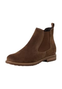Tamaris - Veloursleder Stiefelette - Hellbraun