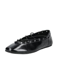 STEVE MADDEN - Lederimitat Ballerinas - Schwarz Lack