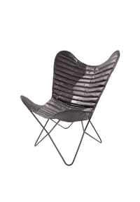 Kayoom - Schmetterling Stuhl Santiago 325 - schwarz