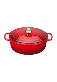 LE CREUSET® Bräter, Gusseisen - Signature - KIRSCHROT
