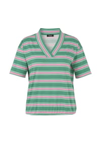 frapp - T-Shirt, V-Ausschnitt, für Damen - 547 PEPPERMINT