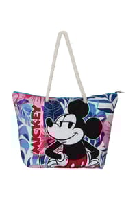 Disney - Strandtasche Disney - blau weiß rosa