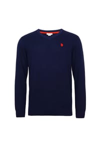 U.S. POLO ASSN. - Strickpullover Pullover V-Neck - dunkelblau