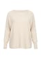 Wasabi CONCEPT Pullover "Samanda", Melange, U-Boot-Ausschnitt, für Damen Bild 1