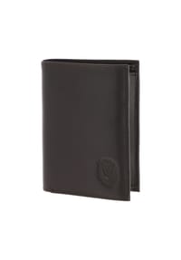 oxmox® Leather - Leather Geldbörse RFID Schutz Leder 13 cm - braun-circle bloom