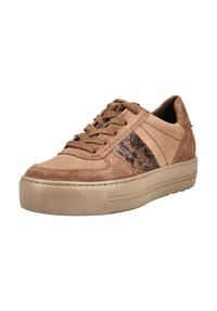 paul green - Veloursleder Sneaker - Schwarz