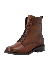 remonte® - Glattleder Stiefelette - Mittelbraun
