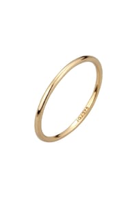 elli. PREMIUM - Ring Bandring Ehering Herren 375 Gelbgold - Gold