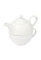 MAXWELL & WILLIAMS Teeservice, .Porzellan, in Geschenkbox, 3-tlg WHITE BASICS ROUND Bild 3