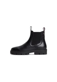 TOMMY HILFIGER - Chelsea Boots, Nappaleder, für Damen - BDS BLACK
