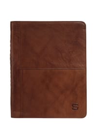 SPIKES & SPARROW® - Dokumententasche NOTEBOOK COVER Echt Leder - cognac