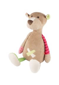 sigikid® - XXL Kuscheltier Bär Patchwork Sweety ,  für Kleinkinder und Kinder - mehrfarbig