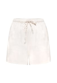 ESSENZA - Schlafanzug-Shorts Idi Uni, Tunnelzug, für Damen - 146 ELFENBEIN