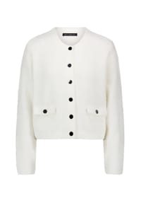 BETTY BARCLAY - Strick-Cardigan mit aufgesetzten Taschen - Blue Fog