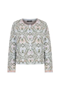 IVKO - Jacke mit Ornamentmuster - SKY