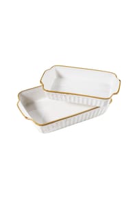 MÄSER Auflaufform-Set, Porzellan Pintar - Pintar - Beige / Braun