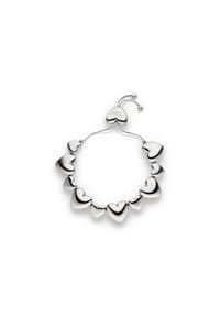 COPENHAGEN STUDIOS - Armband Modern Glittery - silber